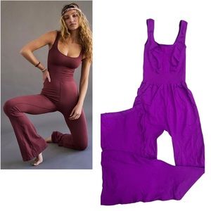NWOT Free People Movement Good Karma Flare Onesie